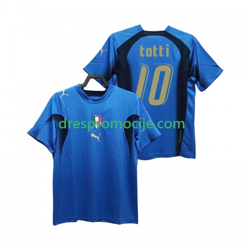 Italija Totti 20 2006 Dres Retro Domaći Kratkih Rukava Italija Totti 20 2006 Dres Retro Domaći Kratkih Rukava